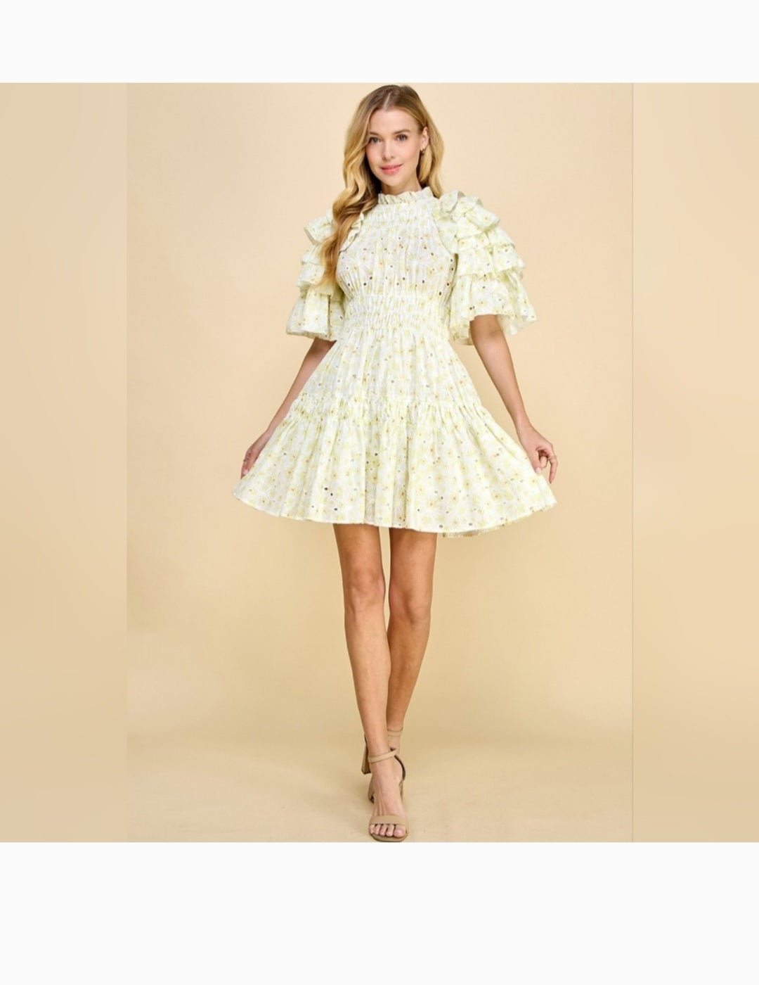 On The Way Lace Mini Dress