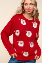 Santa Sparkle Brushed Sweater