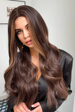 Full Machine Long Wave Synthetic Wigs 26''