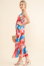 And the Why Printed Crisscross Back Cami Dress