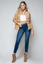 Turtleneck Vest with Pockets