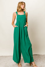 Sleeveless Wide Leg Jumpsuit