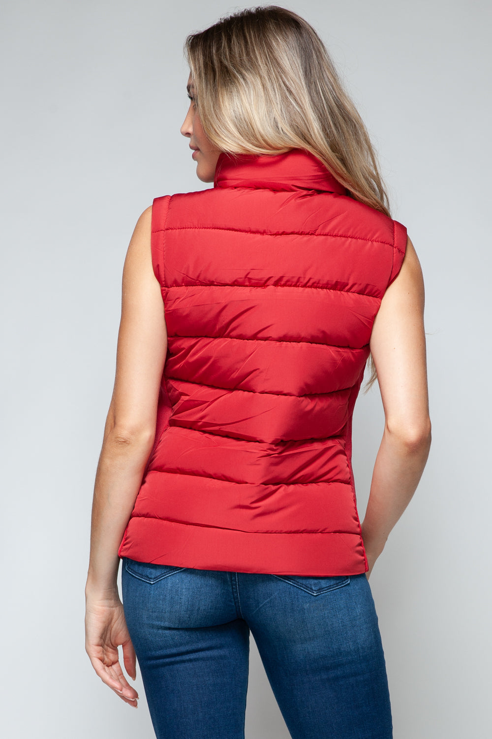 Turtleneck Vest with Pockets