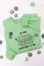 PREORDER: I'm Fine Embroidered Sweatshirt