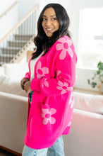 Floral Cardigan in Pink