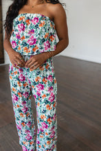 Life of the Party Floral Jumpsuit in Green