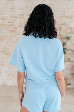 Meet Me by the Pier Collared Top in Sky Blue