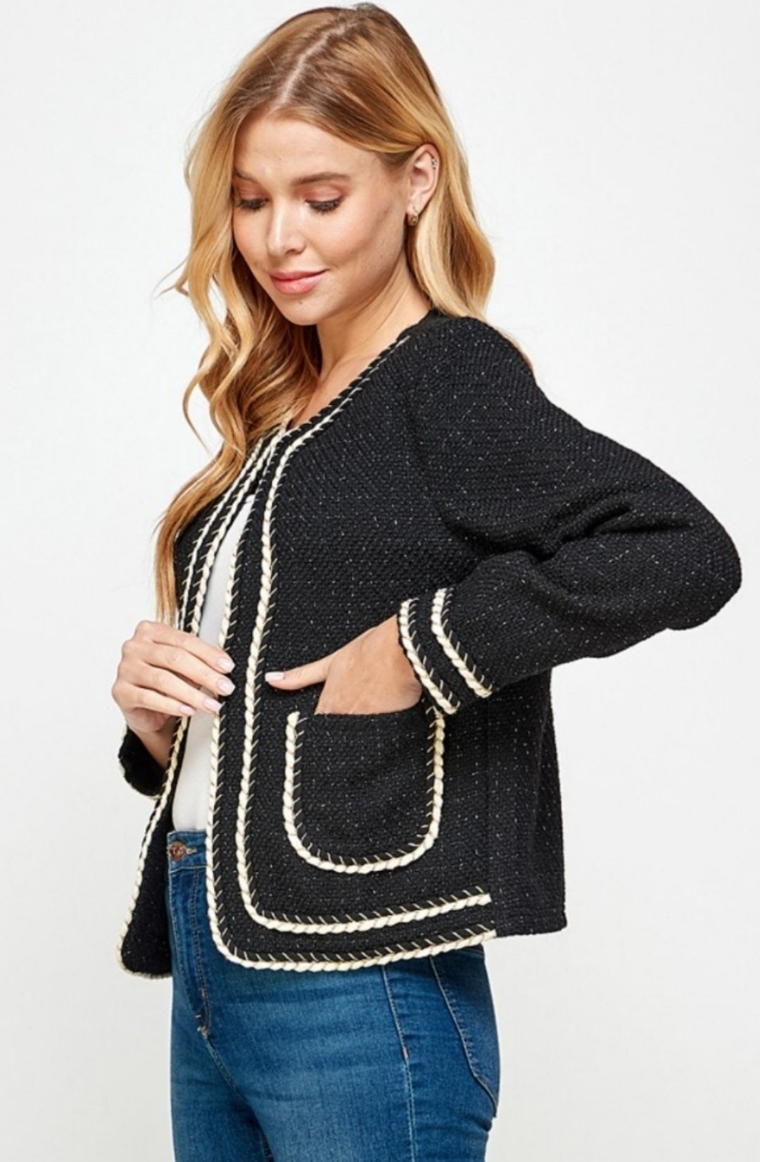 Designed Tweed Blazer