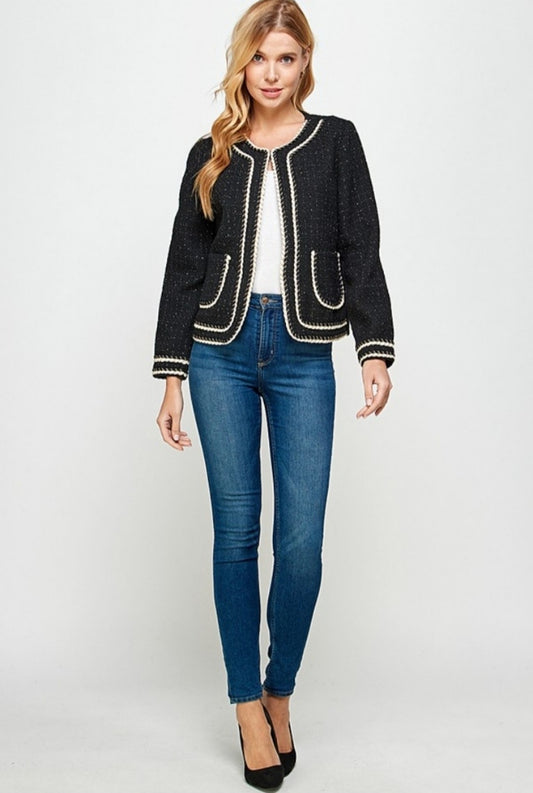 Designed Tweed Blazer