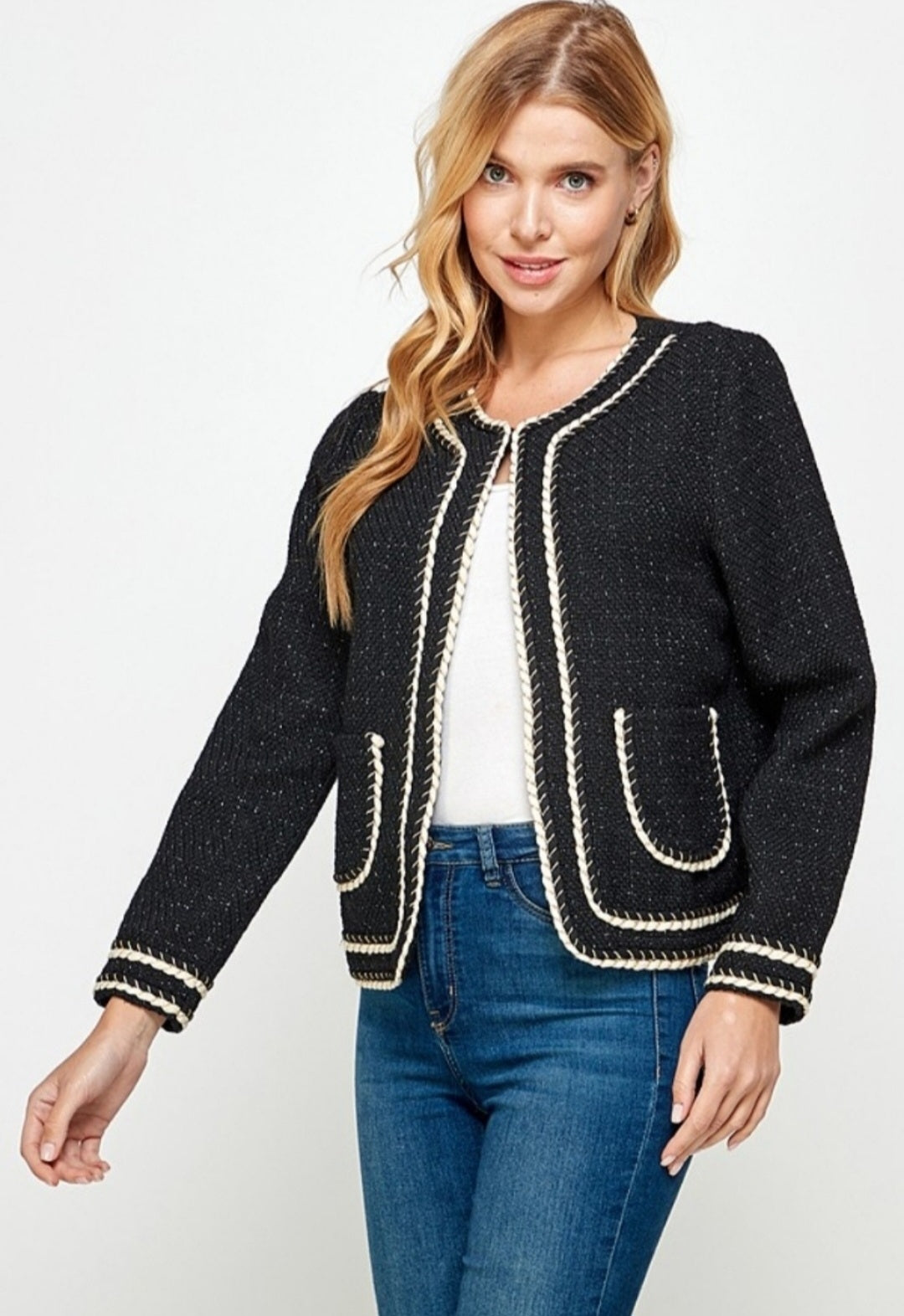 Designed Tweed Blazer