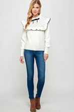 ivory sweater top