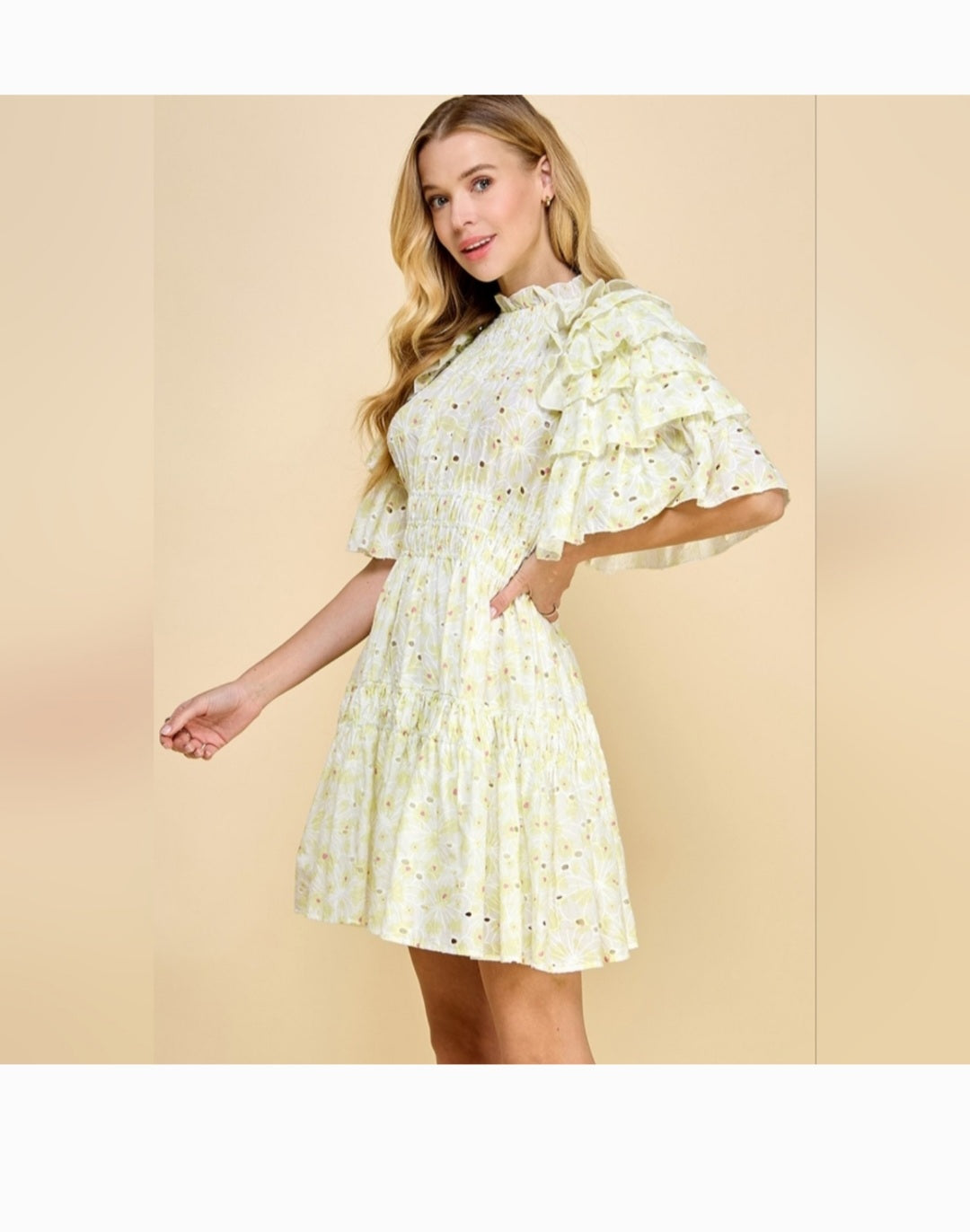 On The Way Lace Mini Dress