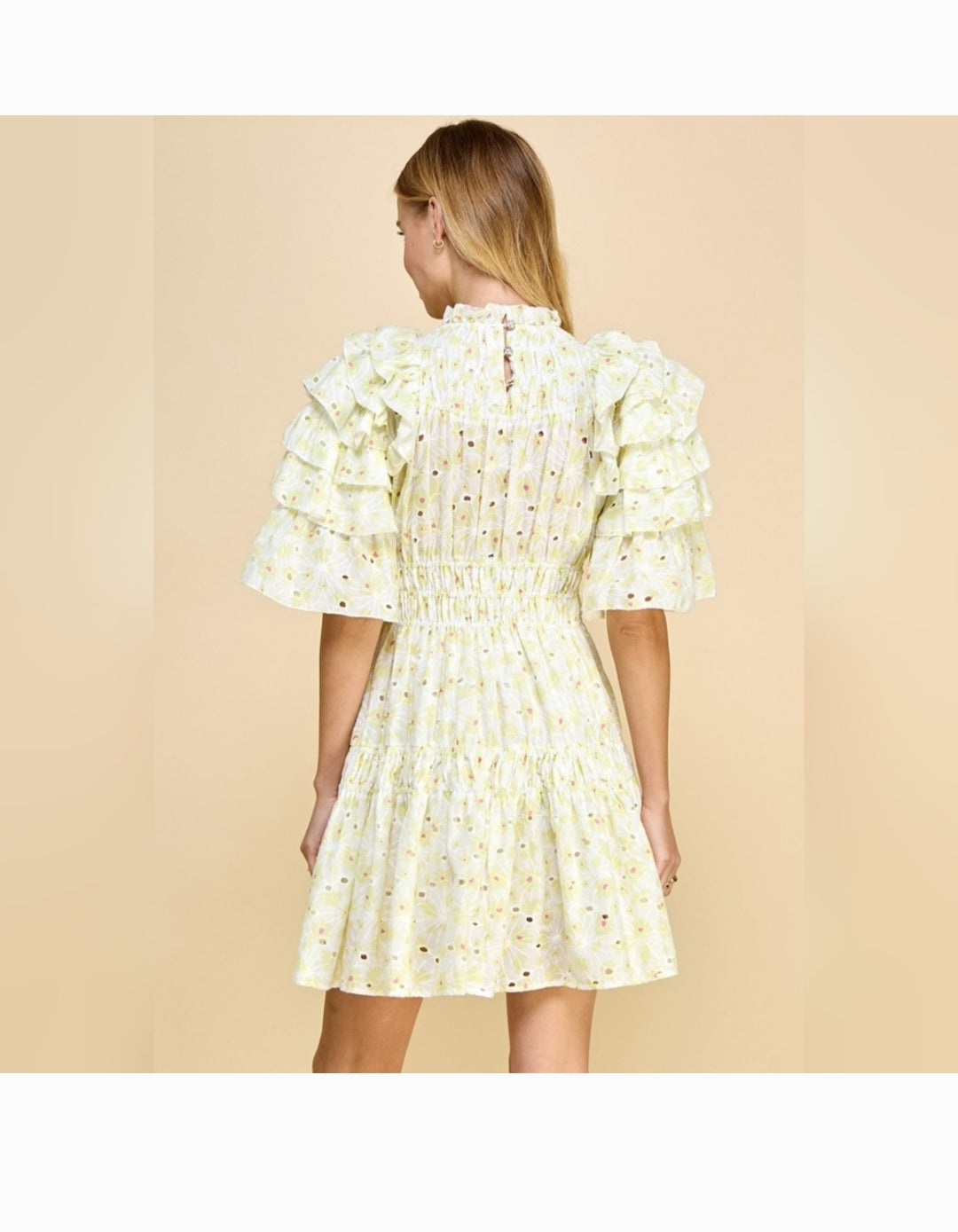 On The Way Lace Mini Dress