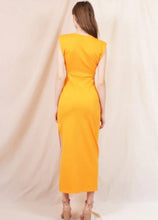 It's Me Cutout Dress in Orange