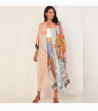 Printed bohemian Kimono