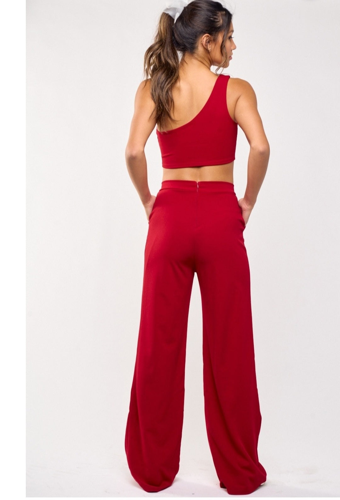 Chichi Wide leg pants & cropped top set