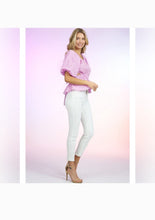 Buble back tie top - Lavender