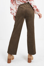 Pocketed Elastic Waist Straight Pants - Kenchima 