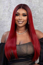 Red Ombre Lace Front Wigs | Ombre Red Hair | Kenchima