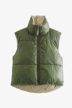 Drawstring Puffer Vest