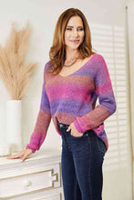 Rib-Knit Pullover sweater