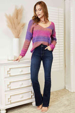 Rib-Knit Pullover sweater