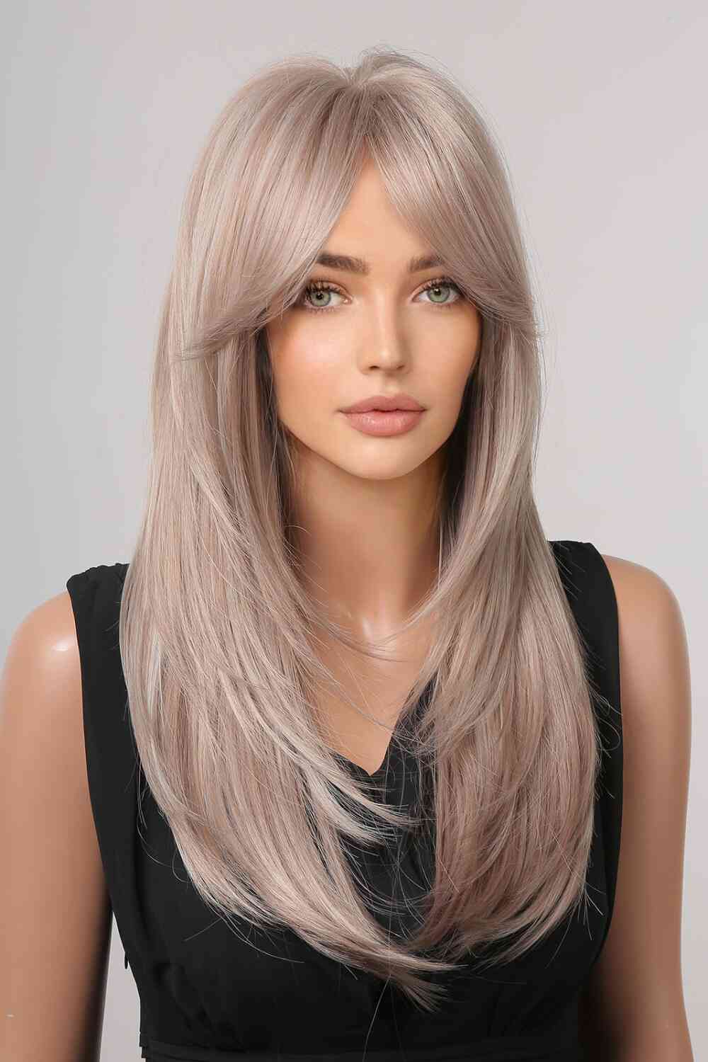 Synthetic Long Straight Wig | Affordable Synthetic Wigs | Kenchima