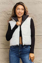 Drawstring Puffer Vest