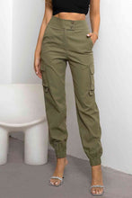 High Waist Cargo Pants - Kenchima 