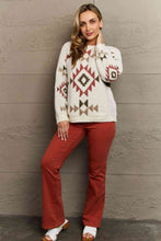 Aztec Fuzzy Sweater