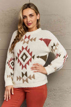 Aztec Fuzzy Sweater