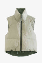 Drawstring Puffer Vest