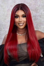 Red Ombre Lace Front Wigs | Ombre Red Hair | Kenchima