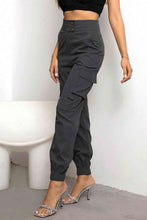 High Waist Cargo Pants - Kenchima 