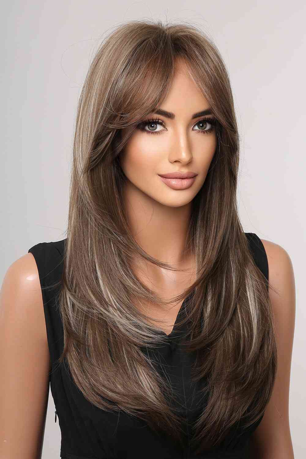 Synthetic Long Straight Wig | Affordable Synthetic Wigs | Kenchima