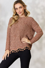 Tassel Trim Sweater