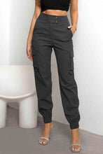 High Waist Cargo Pants - Kenchima 