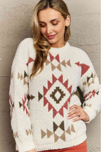 Aztec Fuzzy Sweater