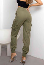 High Waist Cargo Pants - Kenchima 