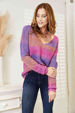 Rib-Knit Pullover sweater