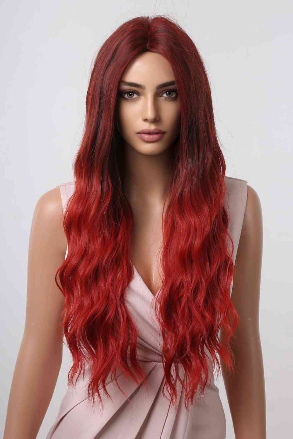13*1" Full-Machine Wigs Synthetic Long Wave 27"