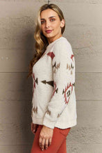 Aztec Fuzzy Sweater