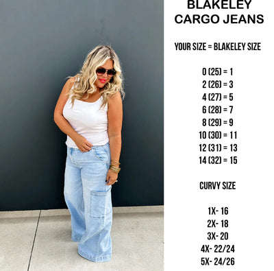 PREORDER: Charli Cargo Jeans Regular 32" Inseam