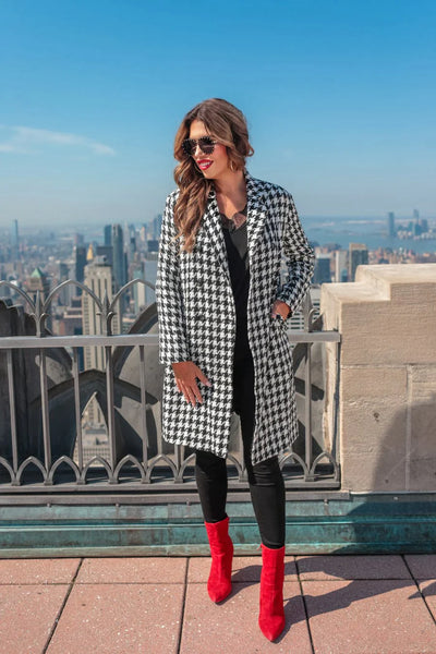 PREORDER: Fifth Avenue Herringbone Coat