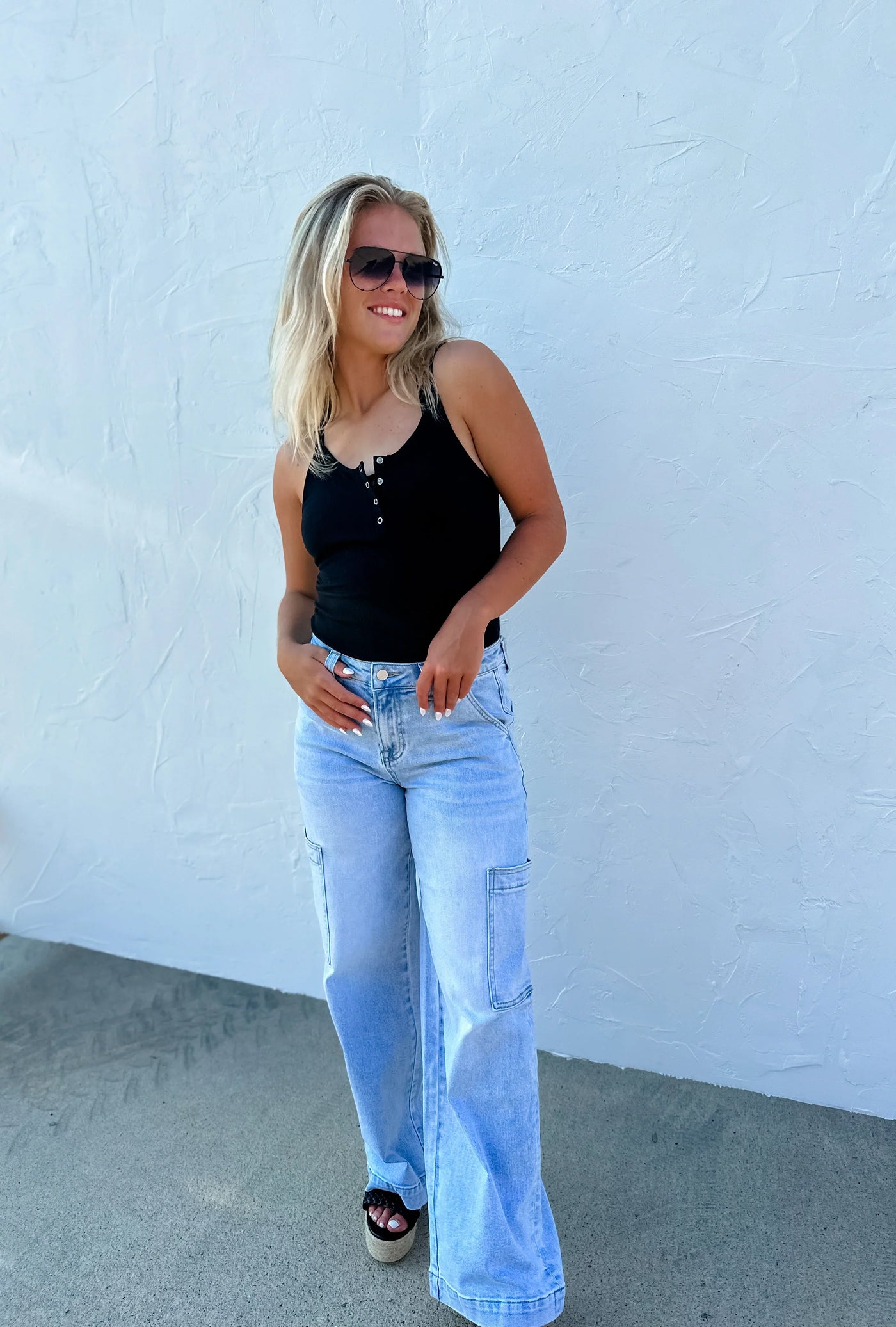 PREORDER: Charli Cargo Jeans Regular 32" Inseam