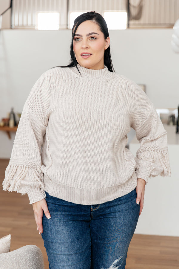 Fringe Detail Sweater