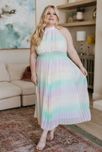 Irresistibly Iridescent Maxi Dress