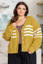 On Top of the World Striped Cardigan