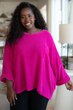 Pink Thoughts Chenille Blouse