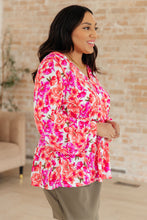 Smile Like You Mean It Floral Peplum